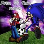 Марио против Соника: футбол